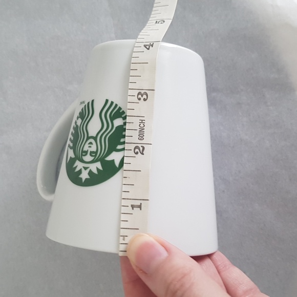 Starbucks Classic Mermaid Logo White Mug 13 fl oz/384 ml - Picture 8 of 11